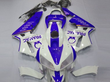 2005-2006 Personnalisé Bleu & Blanc CBR600RR Carénage