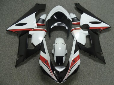 2005-2006 Rouge Blanc & Noir ZX6R Carénage