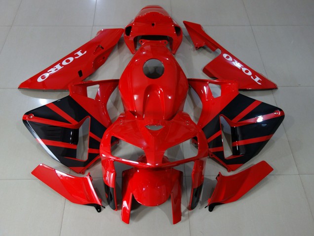 2005-2006 Rouge Brillant CBR600RR Carénage