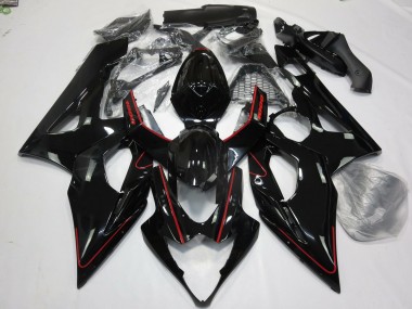 2005-2006 Rouge Brillant & Noir GSXR 1000 Carénage