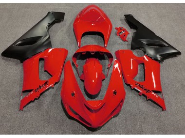 2005-2006 Rouge Brillant ZX6R Carénage