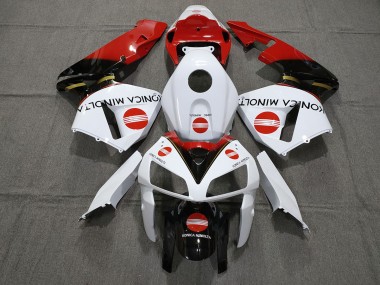 2005-2006 Rouge Konica Minolta CBR600RR Carénage