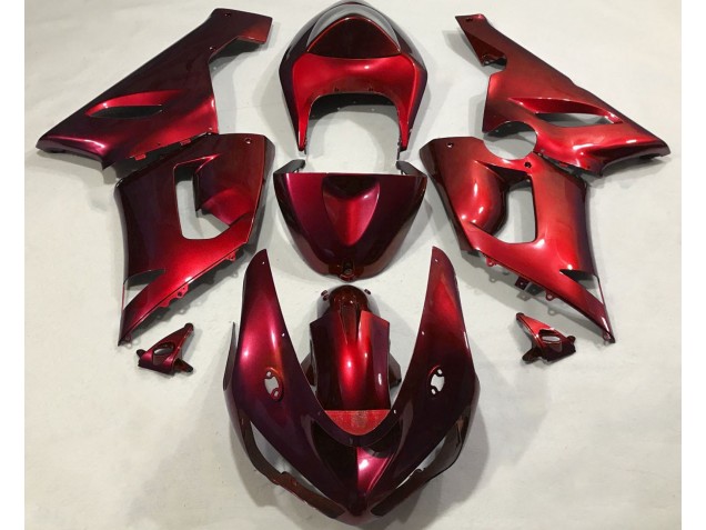 2005-2006 Rouge Métallisé ZX6R Carénage 2005-2006 Rouge Métallisé ZX6R Carénage