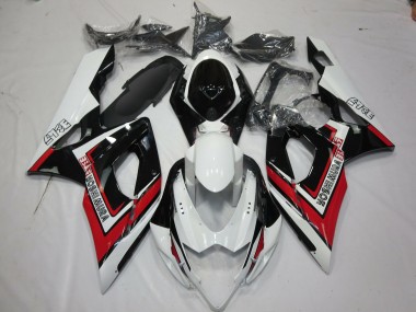 2005-2006 Rouge Noir & Blanc GSXR 1000 Carénage