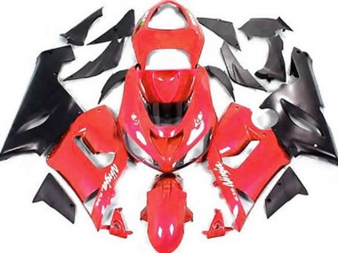 2005-2006 Rouge & Noir Mat ZX6R Carénage