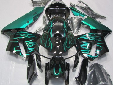 2005-2006 Sarcelle Brillant Flamme CBR600RR Carénage