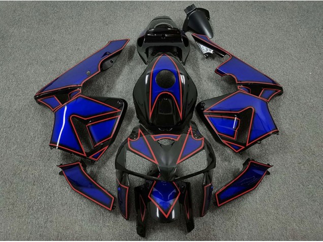 2005-2006 Tortue Bleue & Rouge CBR600RR Carénage 2005-2006 Tortue Bleue & Rouge CBR600RR Carénage