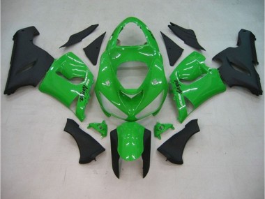 2005-2006 Vert Brillant Mat ZX6R Carénage