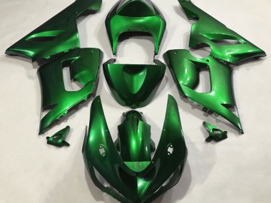 2005-2006 Vert Métallisé ZX6R Carénage