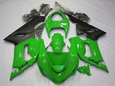 2005-2006 Vert Noir ZX6R Carénage