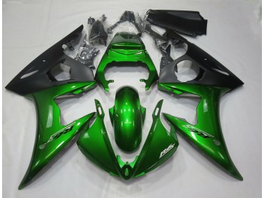 2005 Vert Foncé Brillant R6 Carénage