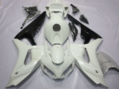 2006-2007 Blanc & Noir CBR1000RR Carénage