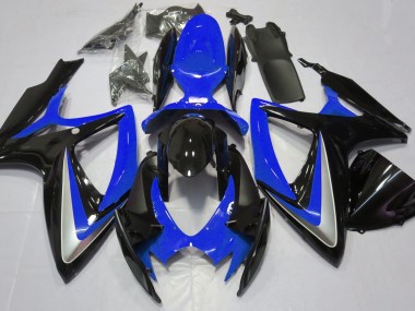 2006-2007 Bleu Brillant Débadgé GSXR 600-750 Carénage