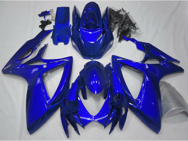 2006-2007 Bleu Brillant Uni GSXR 600-750 Carénage 2006-2007 Bleu Brillant Uni GSXR 600-750 Carénage