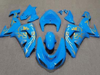 2006-2007 Bleu Clair & Or ZX10R Carénage