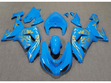 2006-2007 Bleu Clair & Or ZX10R Carénage