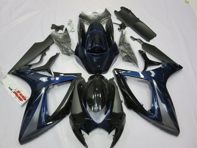 2006-2007 Bleu & Gris GSXR 600-750 Carénage 2006-2007 Bleu & Gris GSXR 600-750 Carénage