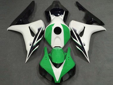 2006-2007 Brillant Blanc Vert Noir CBR1000RR Carénage