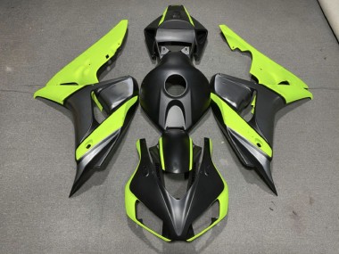 2006-2007 Gris Mat Noir & Vert CBR1000RR Carénage