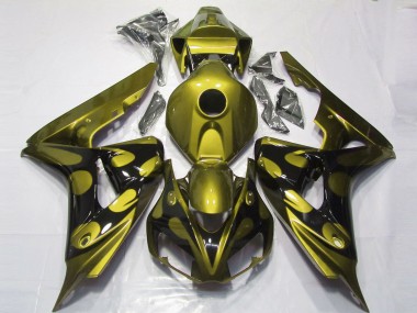 2006-2007 Jaune Brillant & Noir CBR1000RR Carénage