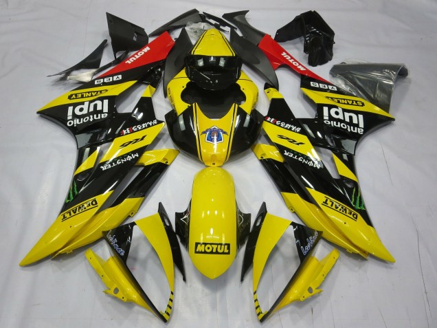 2006-2007 Jaune Motul R6 Carénage 2006-2007 Jaune Motul R6 Carénage