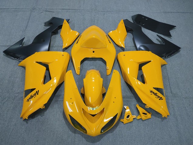 2006-2007 Jaune Perle ZX10R Carénage 2006-2007 Jaune Perle ZX10R Carénage