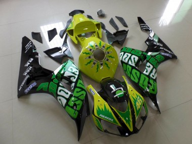 2006-2007 Jaune Rossi CBR1000RR Carénage