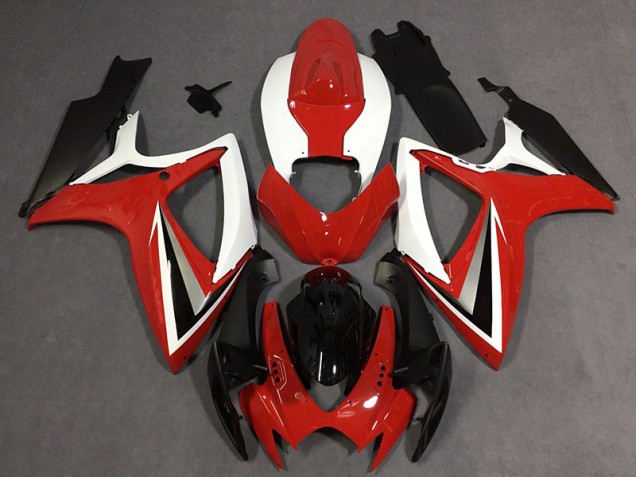 2006-2007 Modèle Rouge GSXR 600-750 Carénage 2006-2007 Modèle Rouge GSXR 600-750 Carénage