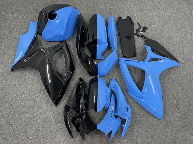 2006-2007 Moitié Bleu & Noir GSXR 600-750 Carénage 2006-2007 Moitié Bleu & Noir GSXR 600-750 Carénage