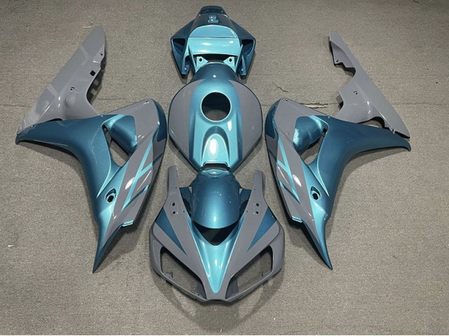 2006-2007 Nardo Gris & Bleu Clair CBR1000RR Carénage 2006-2007 Nardo Gris & Bleu Clair CBR1000RR Carénage