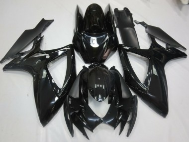 2006-2007 Noir Brillant GSXR 600-750 Carénage