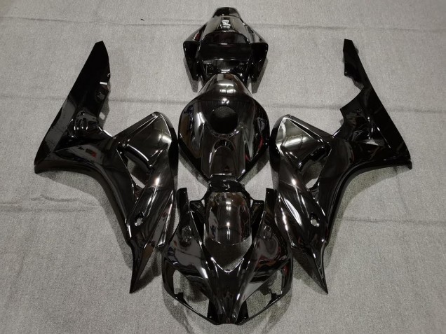 2006-2007 Noir Brillant Uni CBR1000RR Carénage 2006-2007 Noir Brillant Uni CBR1000RR Carénage