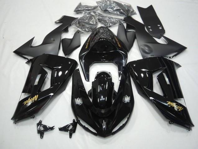 2006-2007 Noir Brillant ZX10R Carénage 2006-2007 Noir Brillant ZX10R Carénage