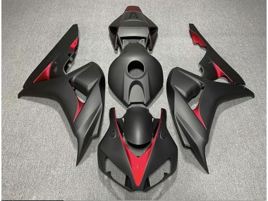 2006-2007 Noir Mat & Bleu Clair CBR1000RR Carénage