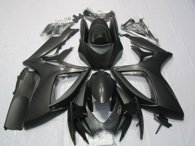 2006-2007 Noir Mat GSXR 600-750 Carénage 2006-2007 Noir Mat GSXR 600-750 Carénage