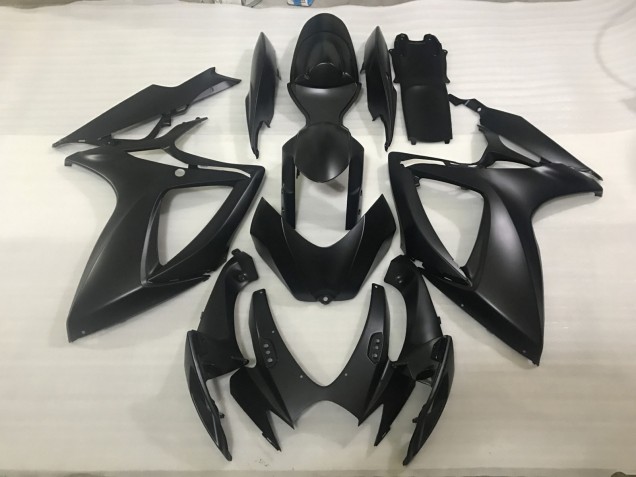 2006-2007 Noir Mat GSXR 600-750 Carénage 2006-2007 Noir Mat GSXR 600-750 Carénage