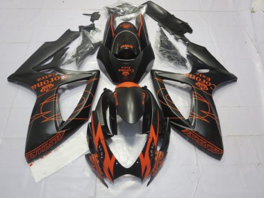 2006-2007 Orange Mat GSXR 600-750 Carénage