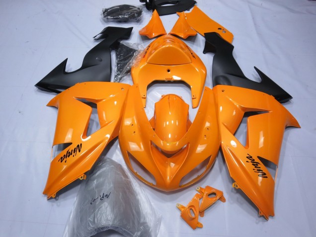 2006-2007 Orange ZX10R Carénage 2006-2007 Orange ZX10R Carénage