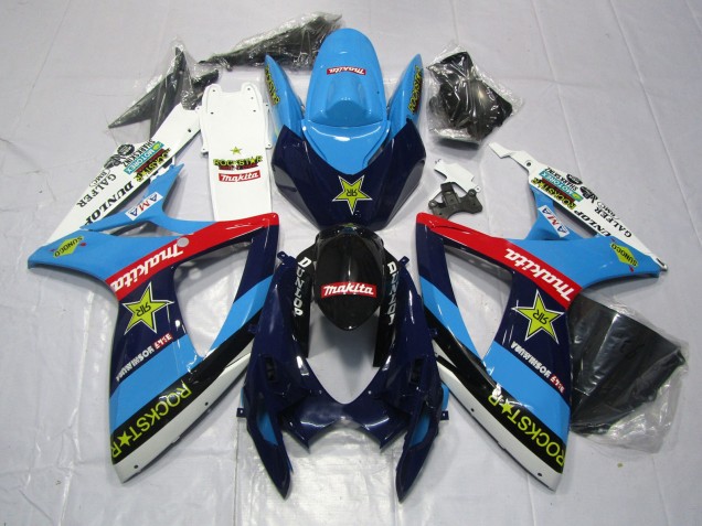 2006-2007 Rockstar GSXR 600-750 Carénage 2006-2007 Rockstar GSXR 600-750 Carénage