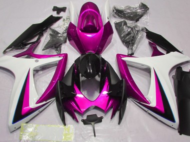 2006-2007 Rose & Blanc GSXR 600-750 Carénage