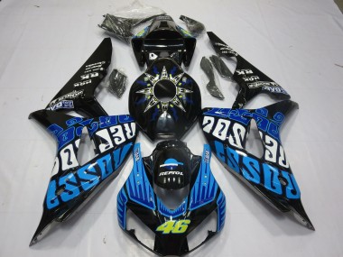 2006-2007 Rossi Bleu Brillant CBR1000RR Carénage