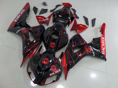 2006-2007 Rouge Bacardi CBR1000RR Carénage