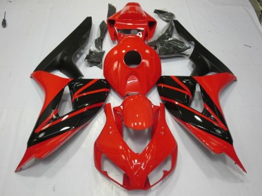 2006-2007 Rouge & Noir CBR1000RR Carénage
