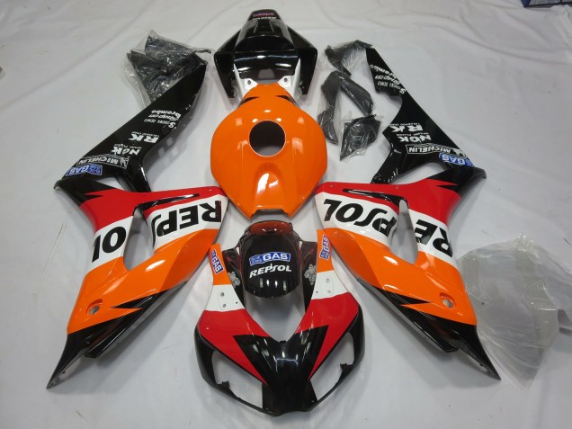 2006-2007 Style Repsol Vibrant CBR1000RR Carénage 2006-2007 Style Repsol Vibrant CBR1000RR Carénage