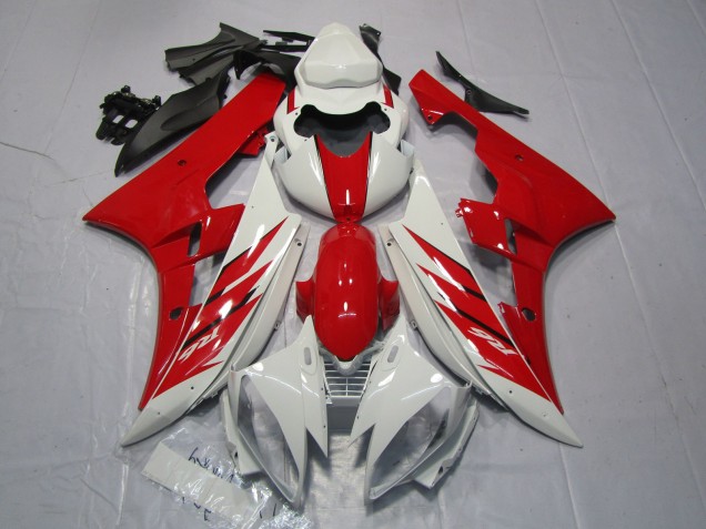2006-2007 Style Rouge & Blanc R6 Carénage 2006-2007 Style Rouge & Blanc R6 Carénage