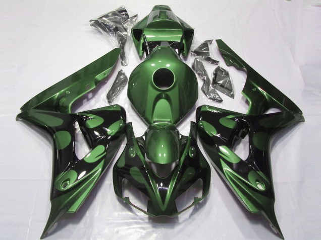 2006-2007 Vert Brillant & Noir CBR1000RR Carénage 2006-2007 Vert Brillant & Noir CBR1000RR Carénage