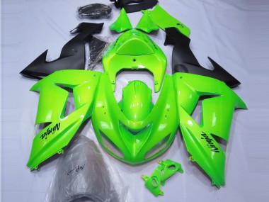 2006-2007 Vert Citron ZX10R Carénage