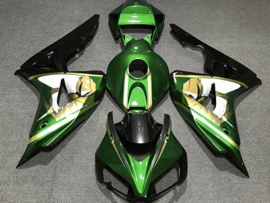 2006-2007 Vert & Or CBR1000RR Carénage