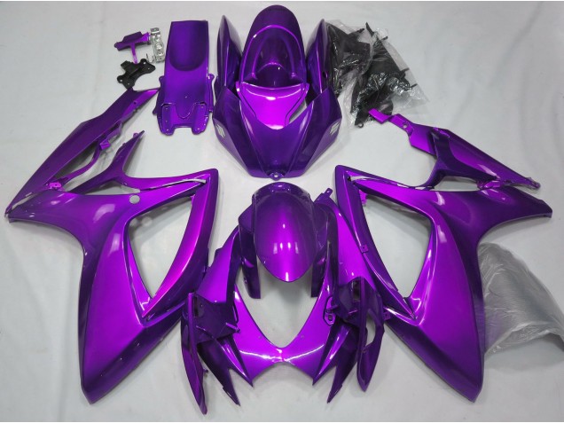 2006-2007 Violet Brillant Uni GSXR 600-750 Carénage 2006-2007 Violet Brillant Uni GSXR 600-750 Carénage