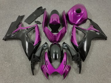 2006-2007 Violet & Noir GSXR 600-750 Carénage